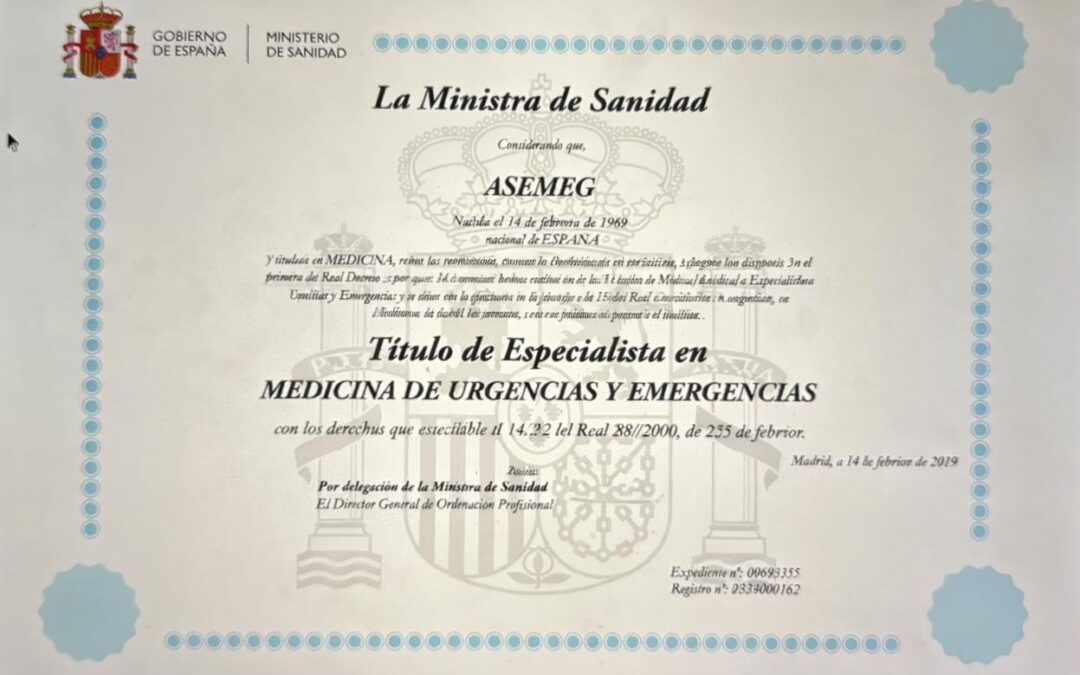 Avances en la Consecución del Título MUE